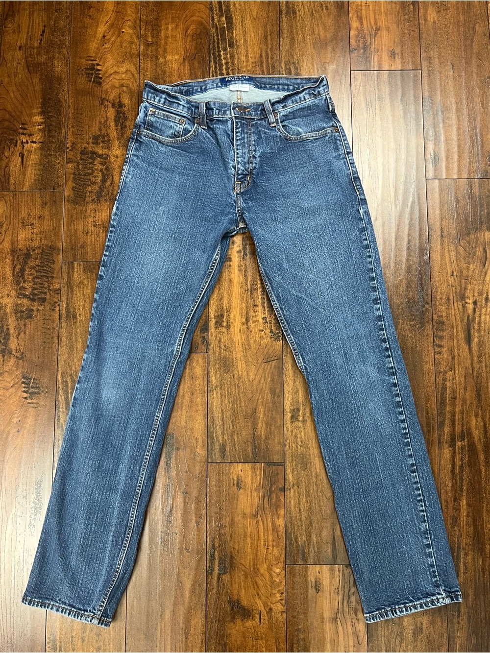 Arizona Jean Co Straight Flex Medium Wash Blue Denim Jeans Men’s Size 31x32.